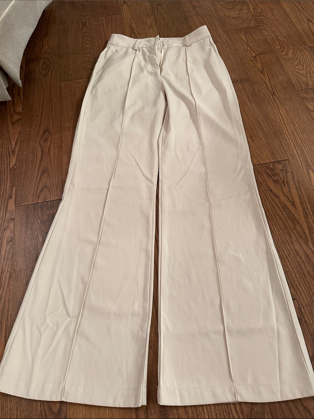 SNDYS Burland Pants Beige - Long - High Waisted